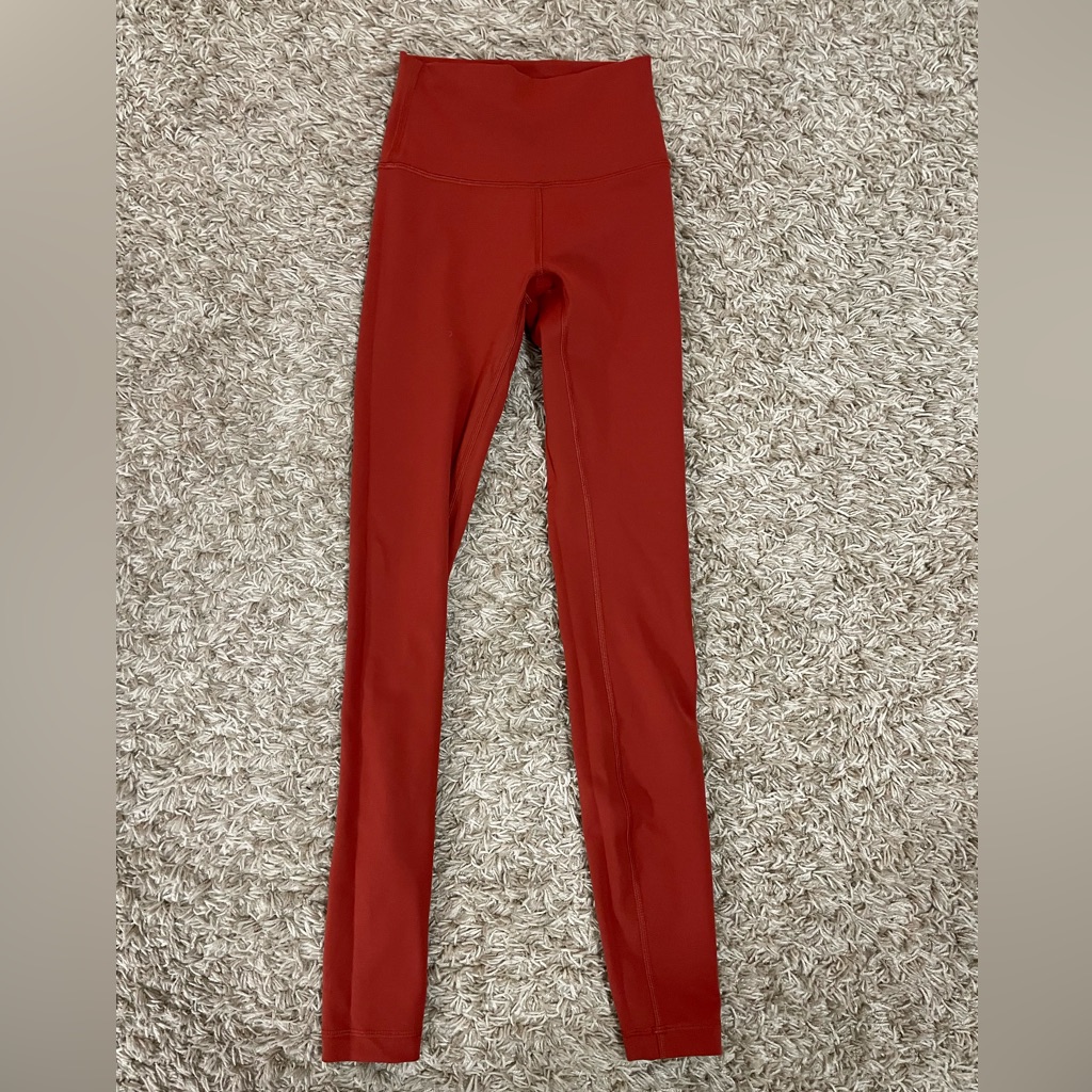 Like-New Auburn Colored Lululemon Leggings